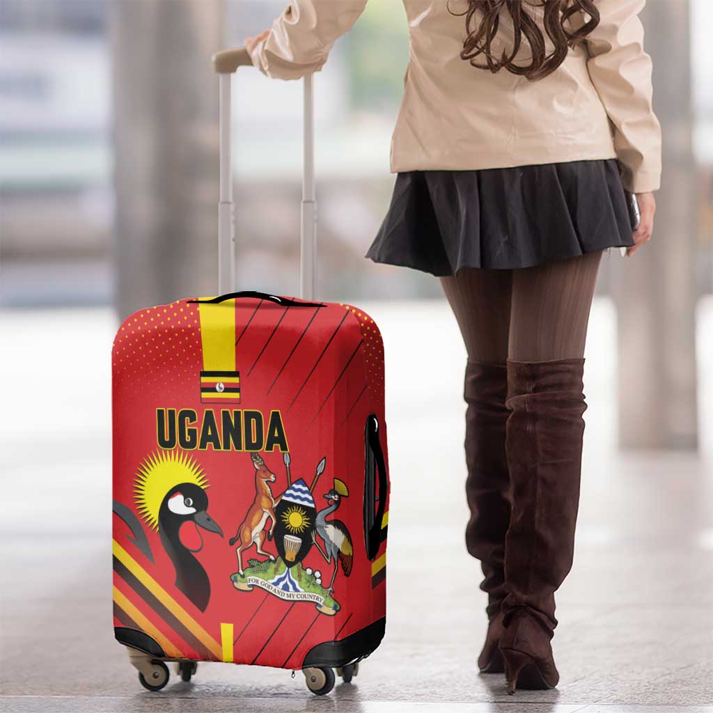 Uganda Basketball Luggage Cover Go Silverbacks LT15