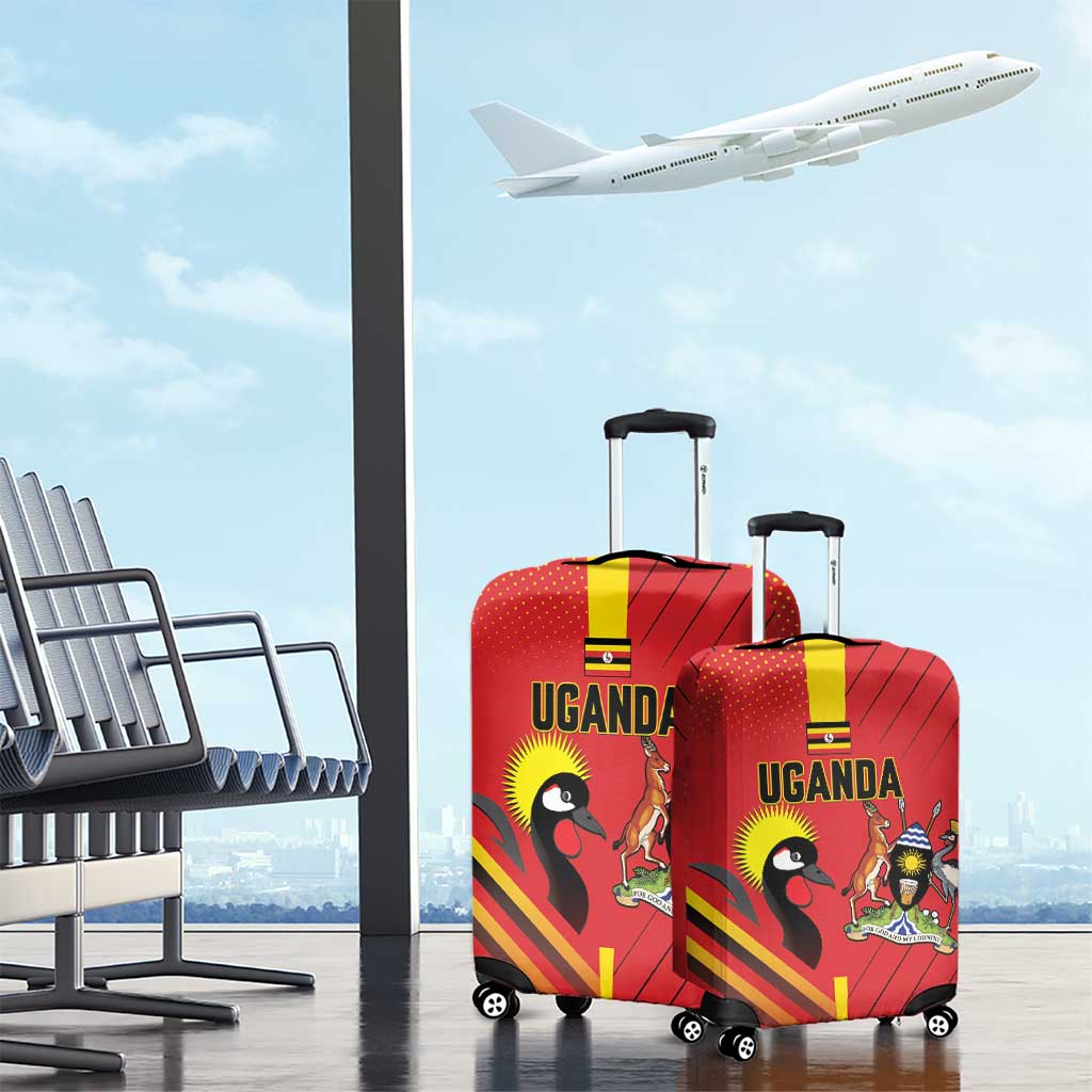 Uganda Basketball Luggage Cover Go Silverbacks LT15