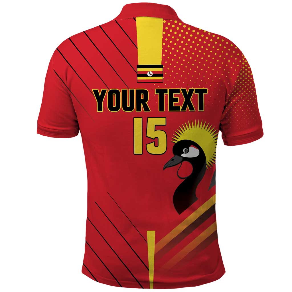 Custom Uganda Basketball Polo Shirt Go Silverbacks LT15