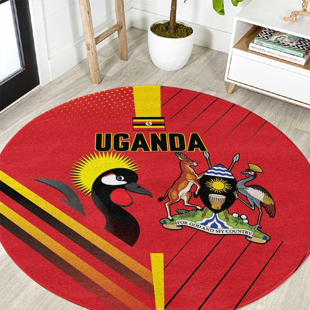 Uganda Basketball Round Carpet Go Champions Silverbacks LT15