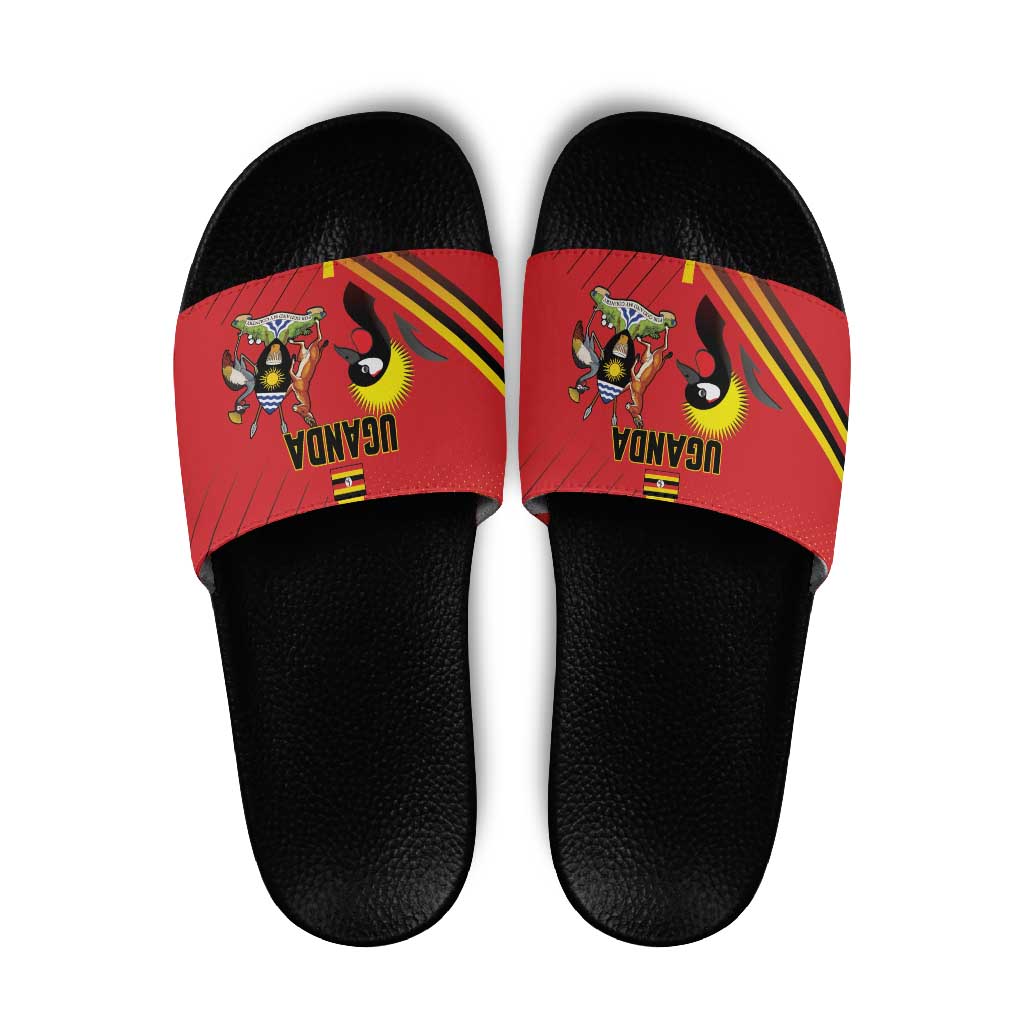 Uganda Basketball Slide Sandals Go Silverbacks LT15