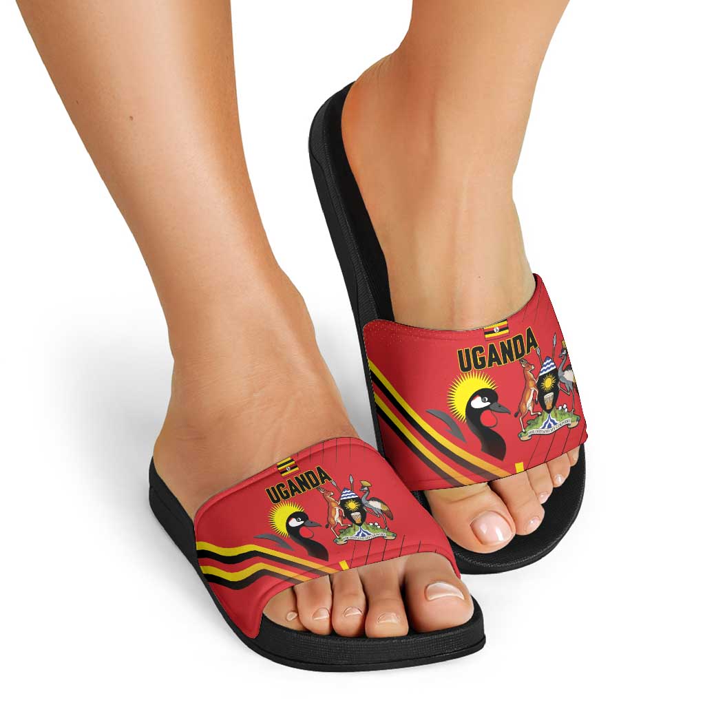 Uganda Basketball Slide Sandals Go Silverbacks LT15