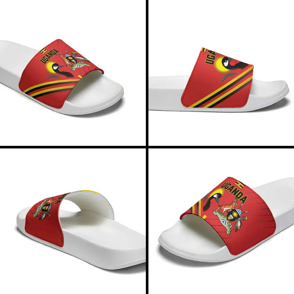 Uganda Basketball Slide Sandals Go Silverbacks LT15