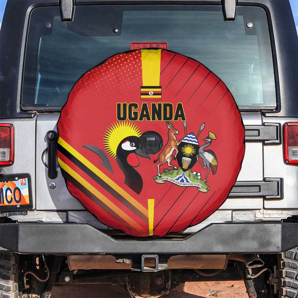 Uganda Basketball Spare Tire Cover Go Silverbacks LT15