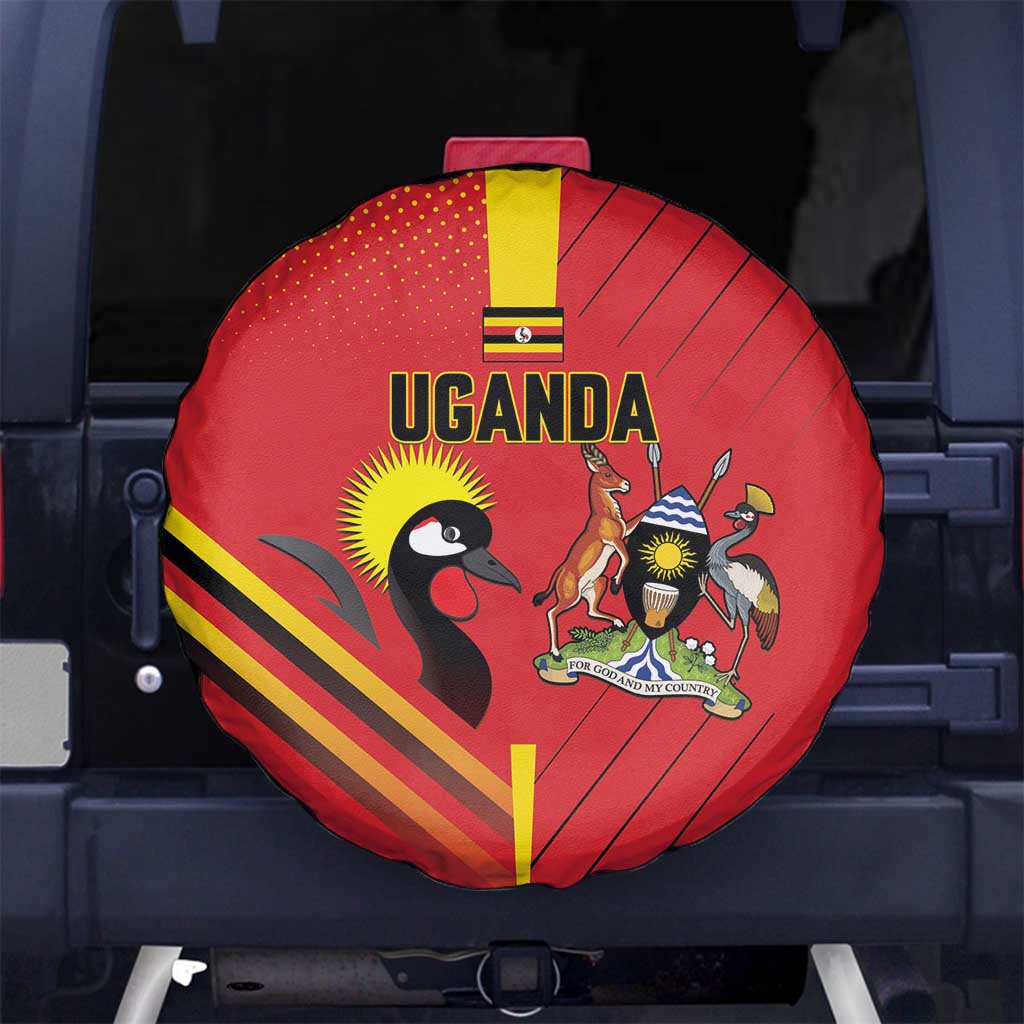 Uganda Basketball Spare Tire Cover Go Silverbacks LT15