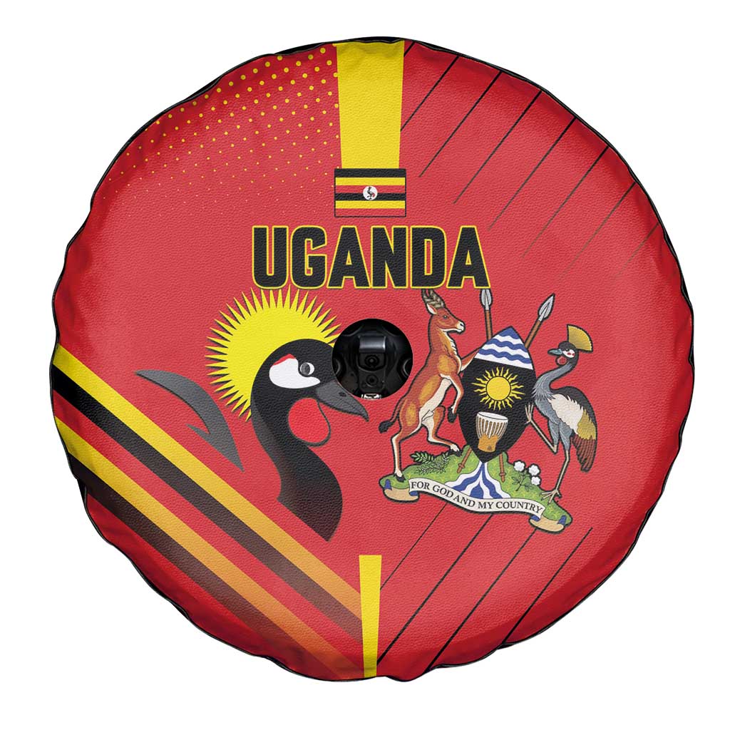 Uganda Basketball Spare Tire Cover Go Silverbacks LT15