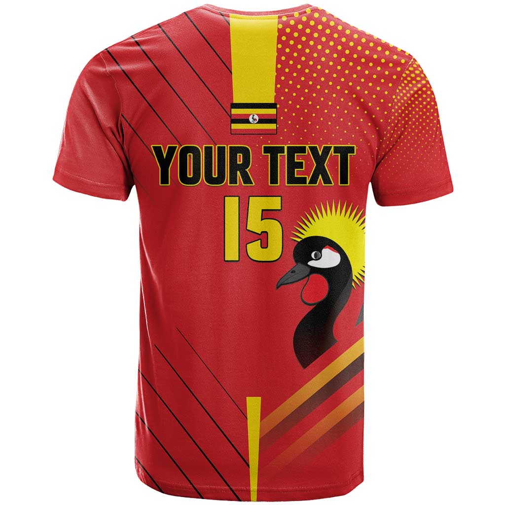 Custom Uganda Basketball T shirt Go Champions Silverbacks LT15