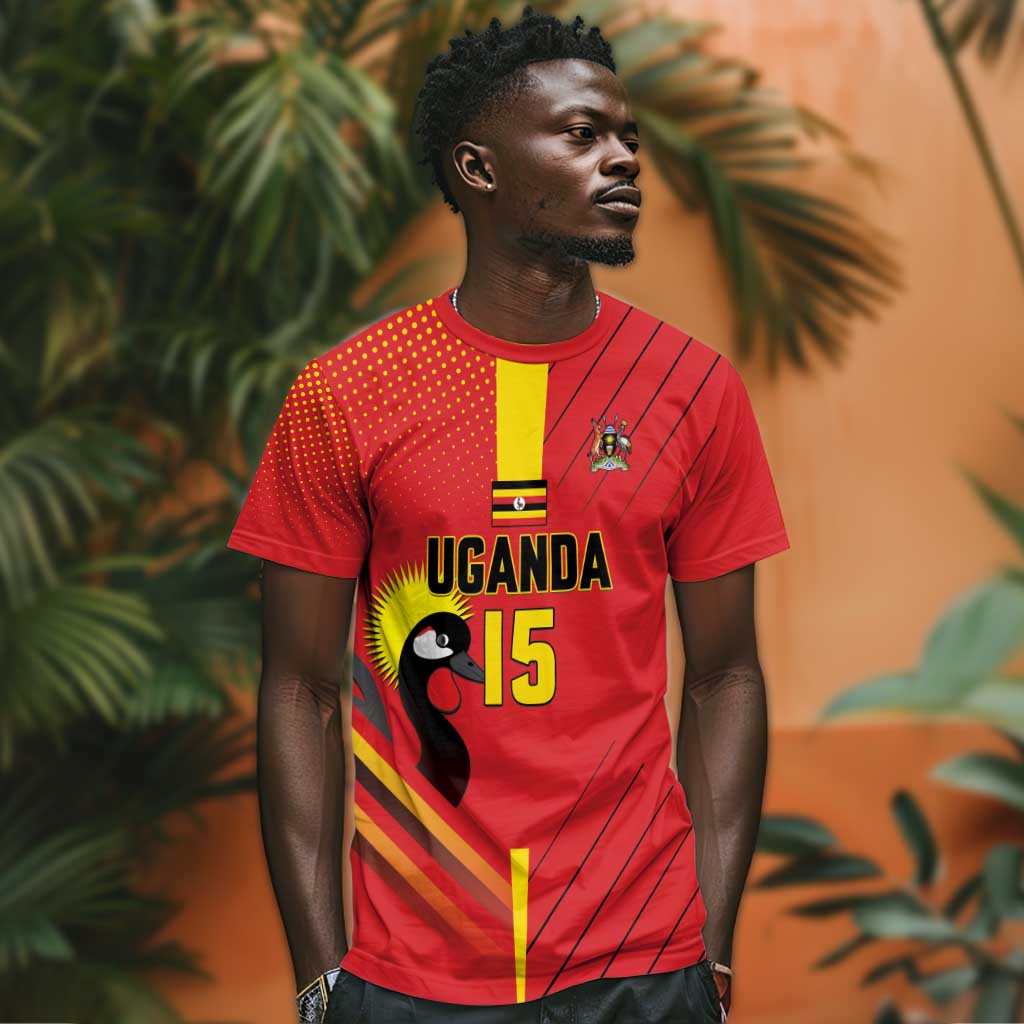 Custom Uganda Basketball T shirt Go Champions Silverbacks LT15