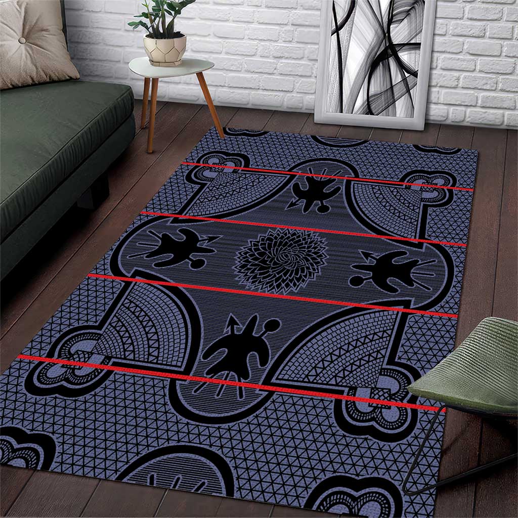 Basotho Blanket Area Rug Lesotho Seanamarena Heritage - Serenity LT15