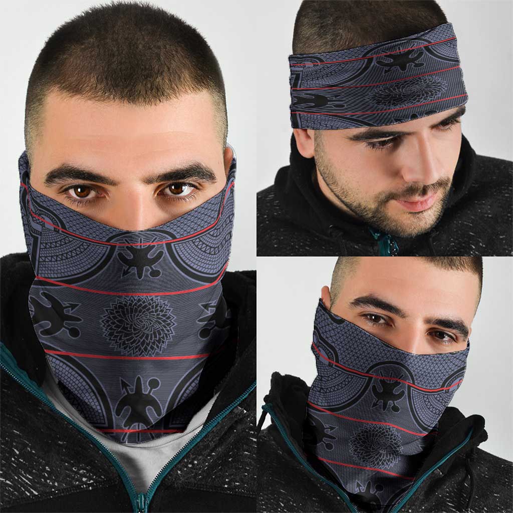 Lesotho Seanamarena Neck Gaiter Basotho Traditional Blanket Style - Serenity LT15