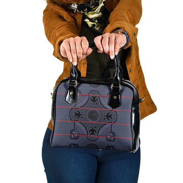 Lesotho Seanamarena Shoulder Handbag Basotho Traditional Blanket Style - Serenity LT15
