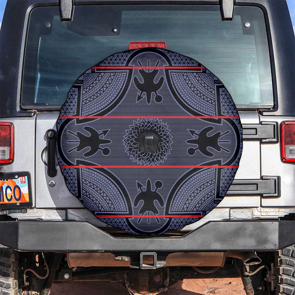 Lesotho Seanamarena Spare Tire Cover Basotho Traditional Blanket Style - Serenity LT15