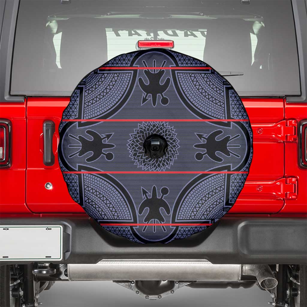 Lesotho Seanamarena Spare Tire Cover Basotho Traditional Blanket Style - Serenity LT15
