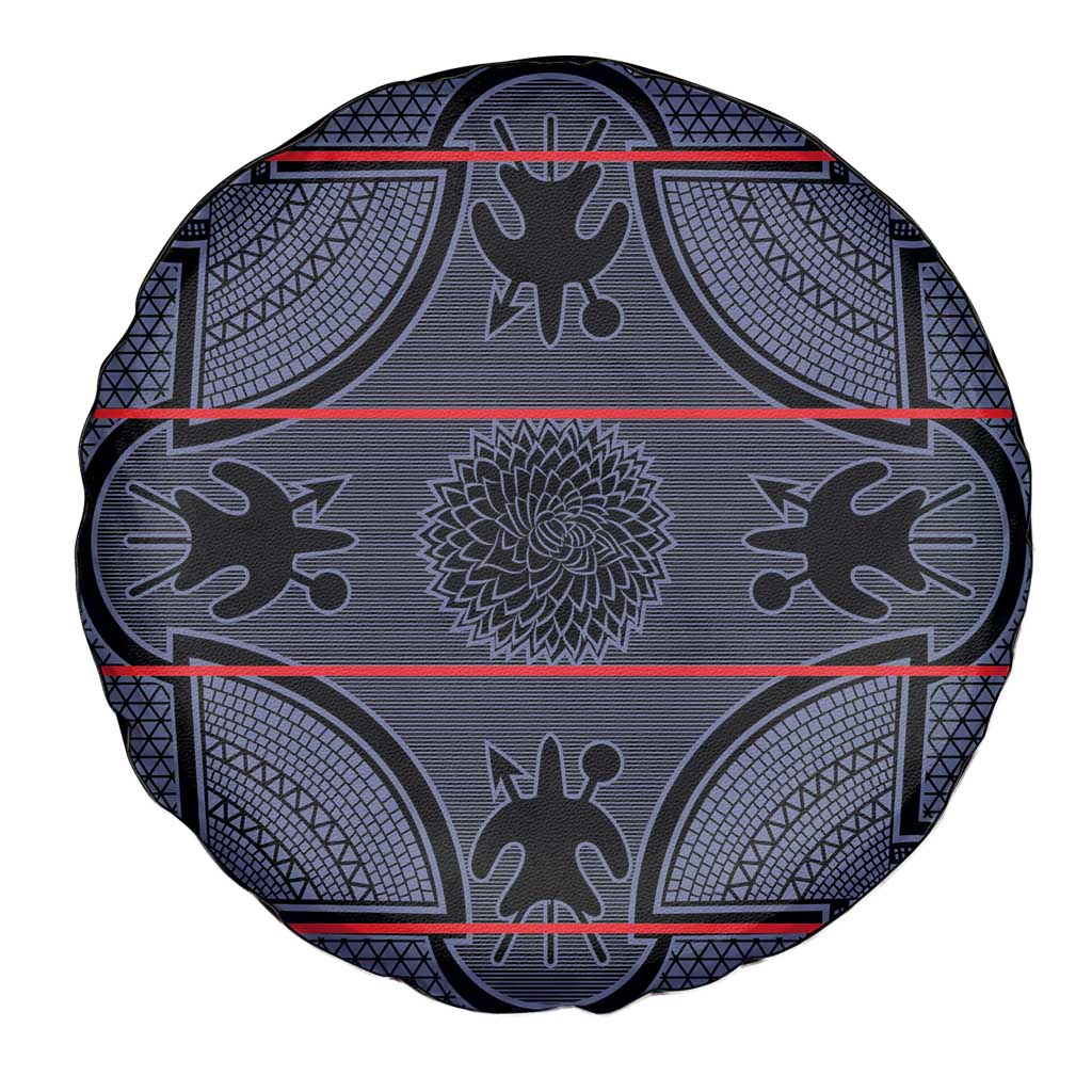 Lesotho Seanamarena Spare Tire Cover Basotho Traditional Blanket Style - Serenity LT15