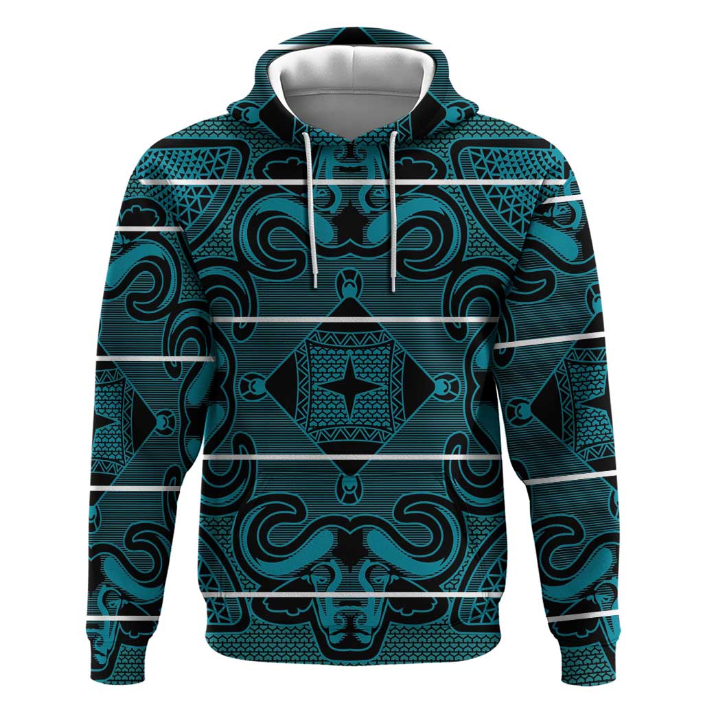 Lesotho Seanamarena - Motlatsi Hoodie Basotho Traditional Blanket Style - Lesotho Breeze LT15