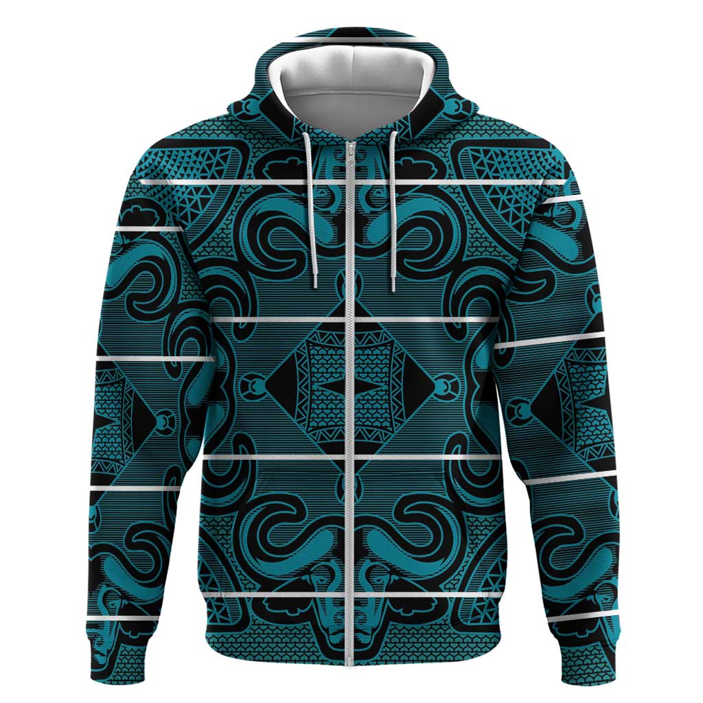 Lesotho Seanamarena - Motlatsi Hoodie Basotho Traditional Blanket Style - Lesotho Breeze LT15