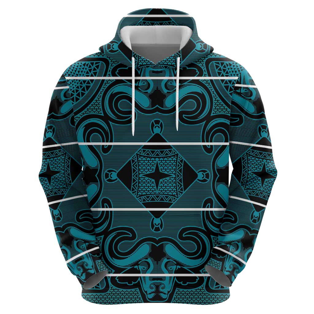 Lesotho Seanamarena - Motlatsi Hoodie Basotho Traditional Blanket Style - Lesotho Breeze LT15