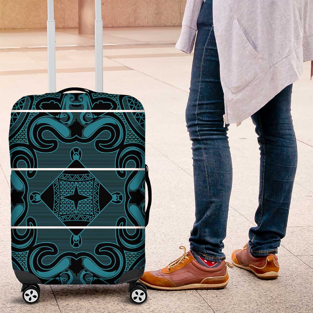 Lesotho Seanamarena - Motlatsi Luggage Cover Basotho Traditional Blanket Style - Lesotho Breeze LT15