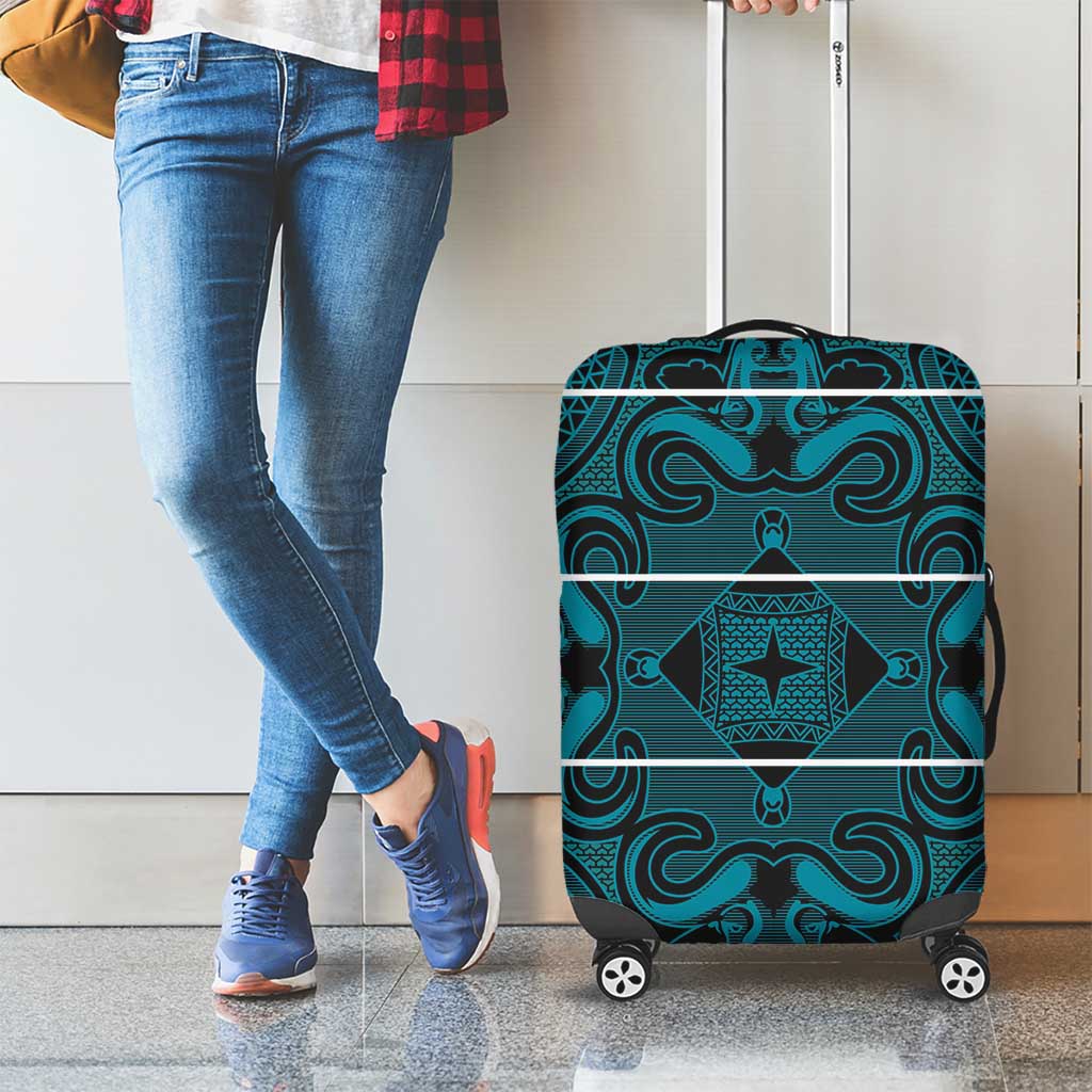 Lesotho Seanamarena - Motlatsi Luggage Cover Basotho Traditional Blanket Style - Lesotho Breeze LT15
