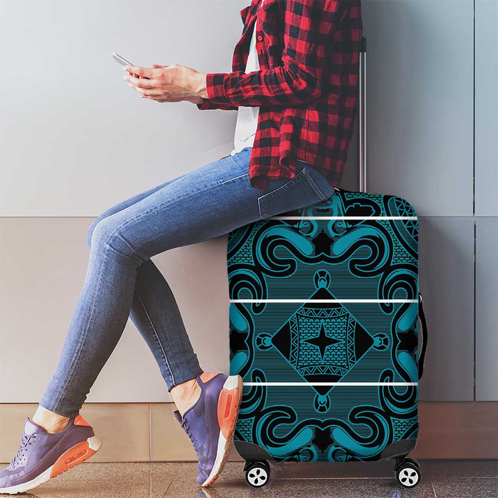Lesotho Seanamarena - Motlatsi Luggage Cover Basotho Traditional Blanket Style - Lesotho Breeze LT15