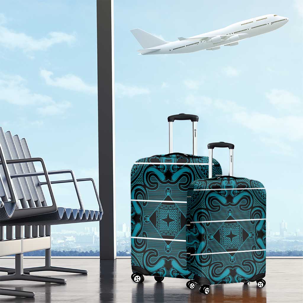 Lesotho Seanamarena - Motlatsi Luggage Cover Basotho Traditional Blanket Style - Lesotho Breeze LT15