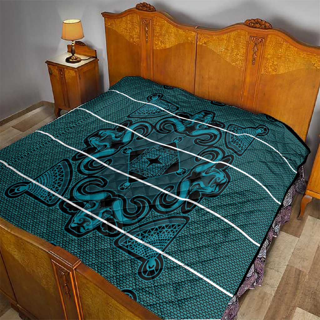 Basotho Blanket Quilt Lesotho Motlatsi Seanamarena Heritage - Lesotho Breeze LT15