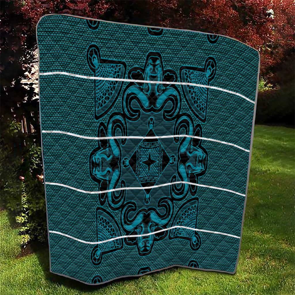 Basotho Blanket Quilt Lesotho Motlatsi Seanamarena Heritage - Lesotho Breeze LT15