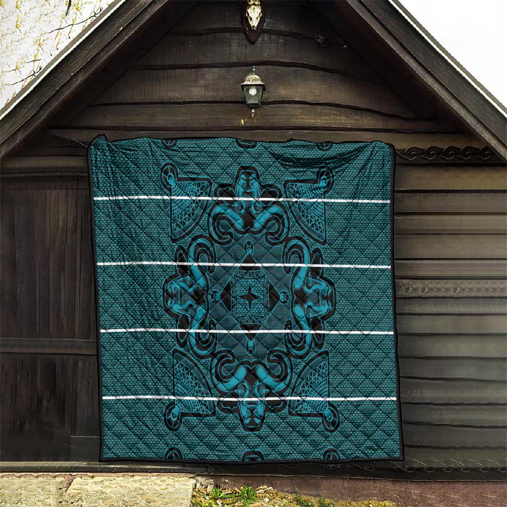 Basotho Blanket Quilt Lesotho Motlatsi Seanamarena Heritage - Lesotho Breeze LT15