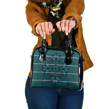 Lesotho Seanamarena - Motlatsi Shoulder Handbag Basotho Traditional Blanket Style - Lesotho Breeze LT15