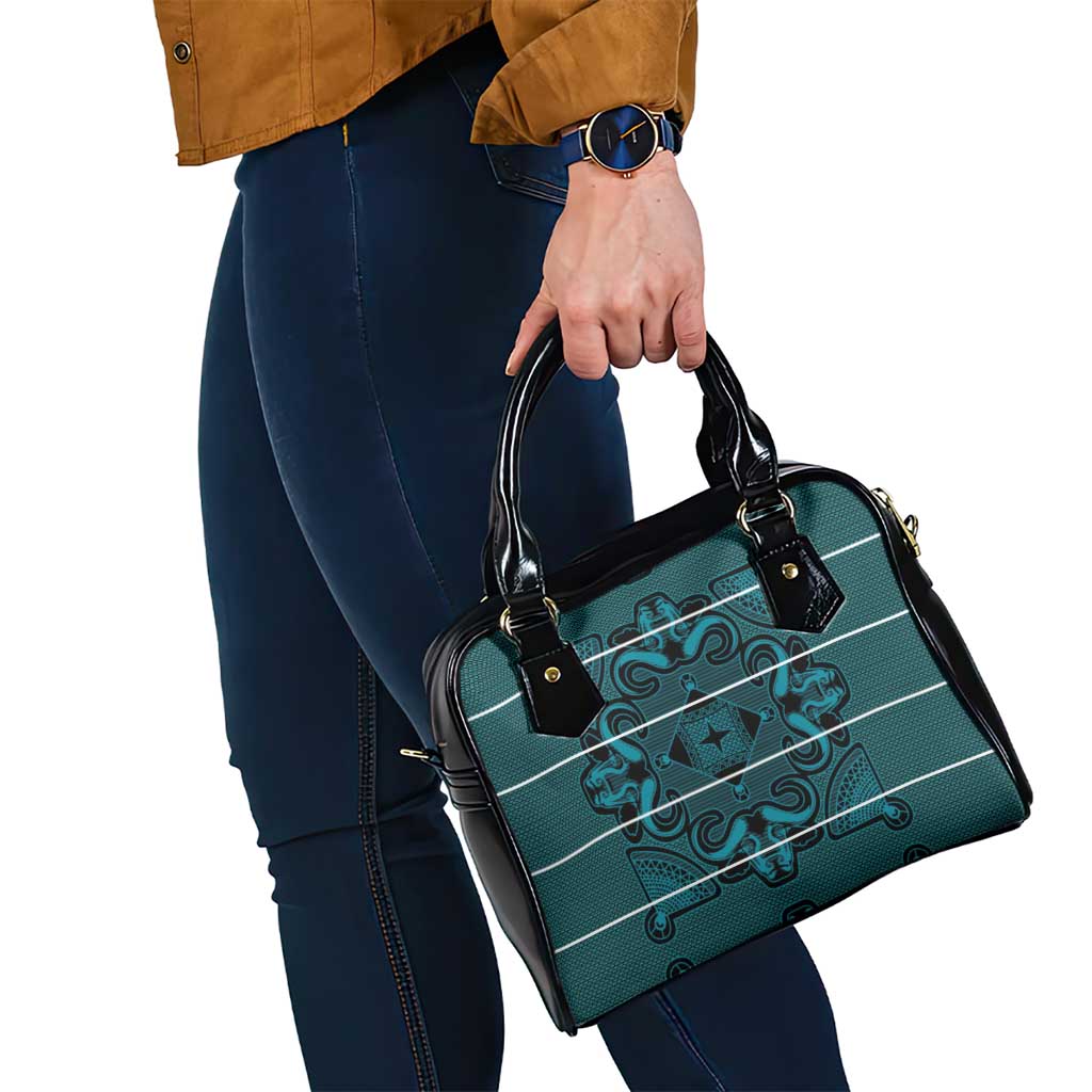 Lesotho Seanamarena - Motlatsi Shoulder Handbag Basotho Traditional Blanket Style - Lesotho Breeze LT15