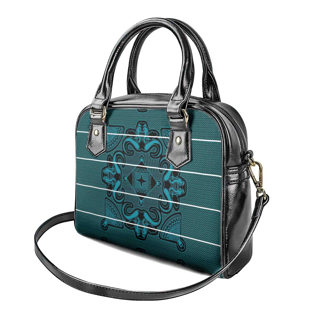 Lesotho Seanamarena - Motlatsi Shoulder Handbag Basotho Traditional Blanket Style - Lesotho Breeze LT15