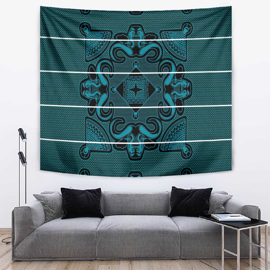 Basotho Blanket Tapestry Lesotho Motlatsi Seanamarena Heritage - Lesotho Breeze LT15