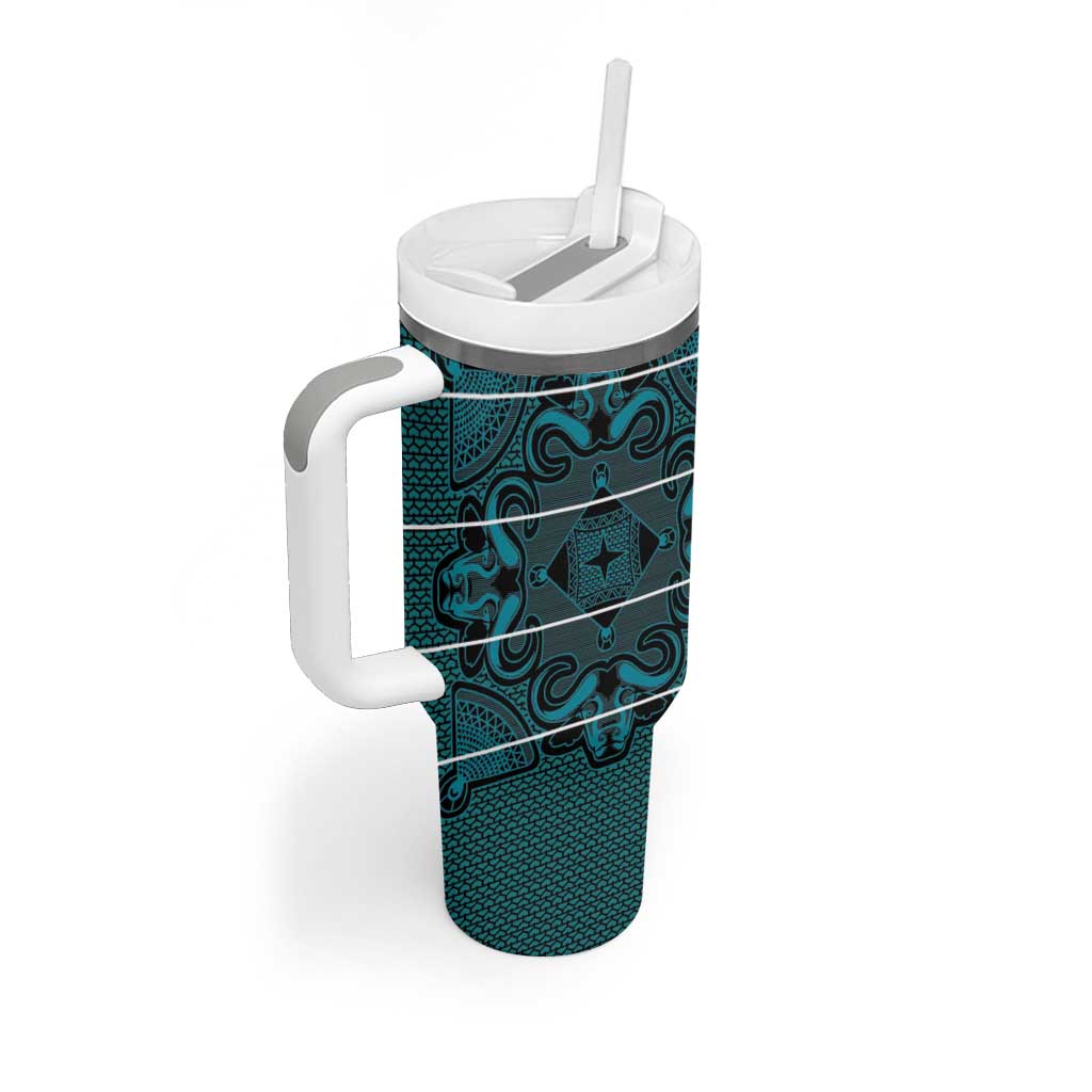 Basotho Blanket Tumbler With Handle Lesotho Motlatsi Seanamarena Heritage - Lesotho Breeze LT15