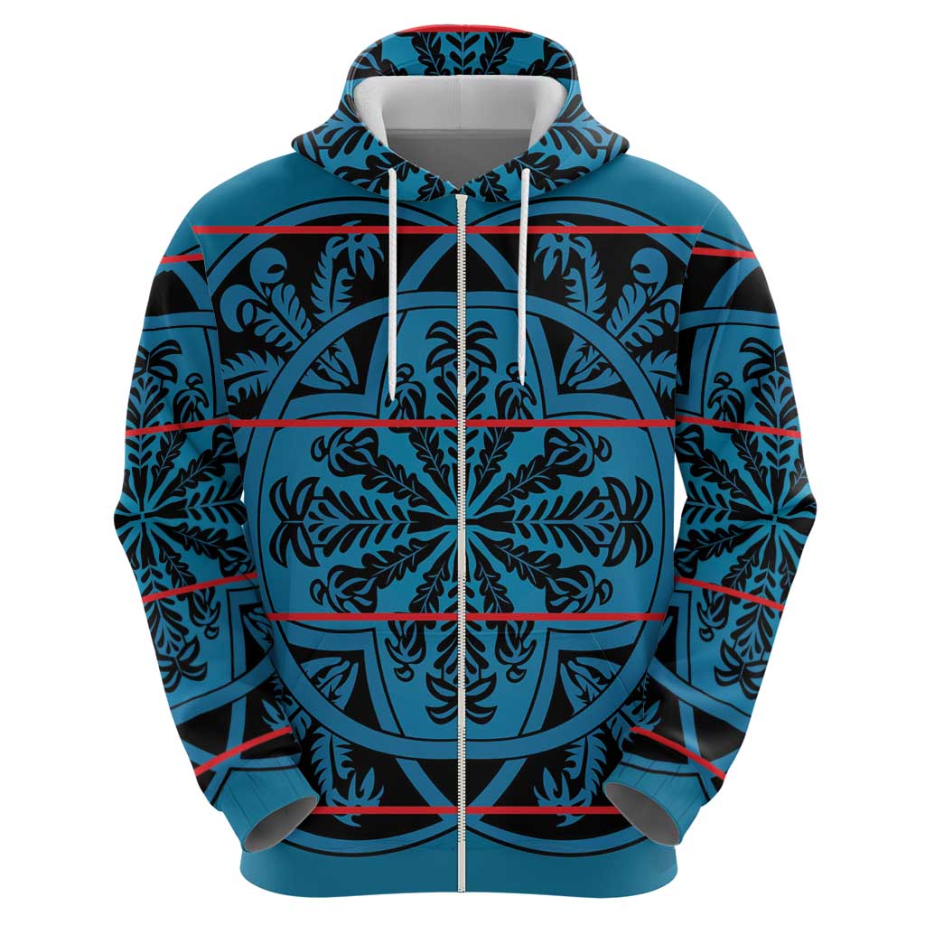 Lesotho Seanamarena - Kharetsa Hoodie Basotho Traditional Blanket Style LT15