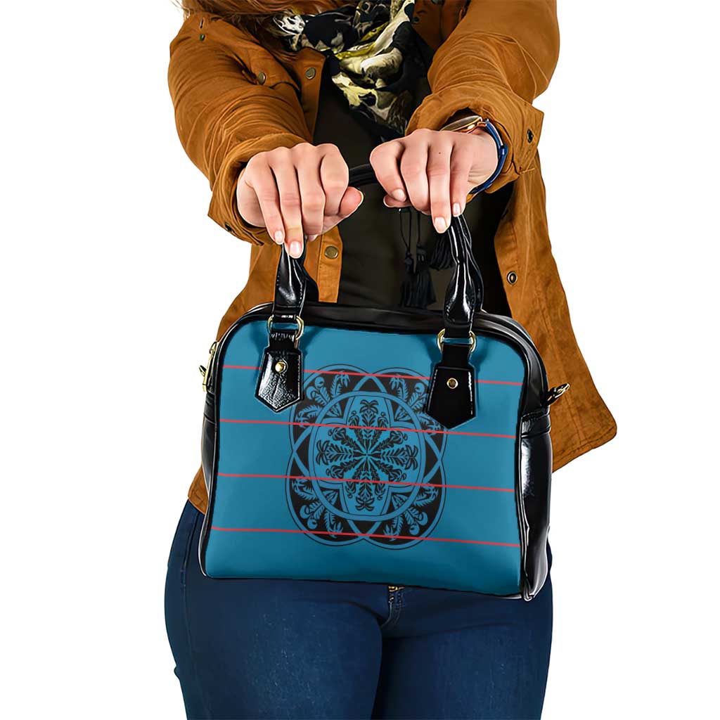 Lesotho Seanamarena - Kharetsa Shoulder Handbag Basotho Traditional Blanket Style LT15