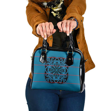 Lesotho Seanamarena - Kharetsa Shoulder Handbag Basotho Traditional Blanket Style LT15
