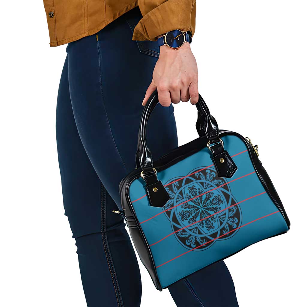 Lesotho Seanamarena - Kharetsa Shoulder Handbag Basotho Traditional Blanket Style LT15