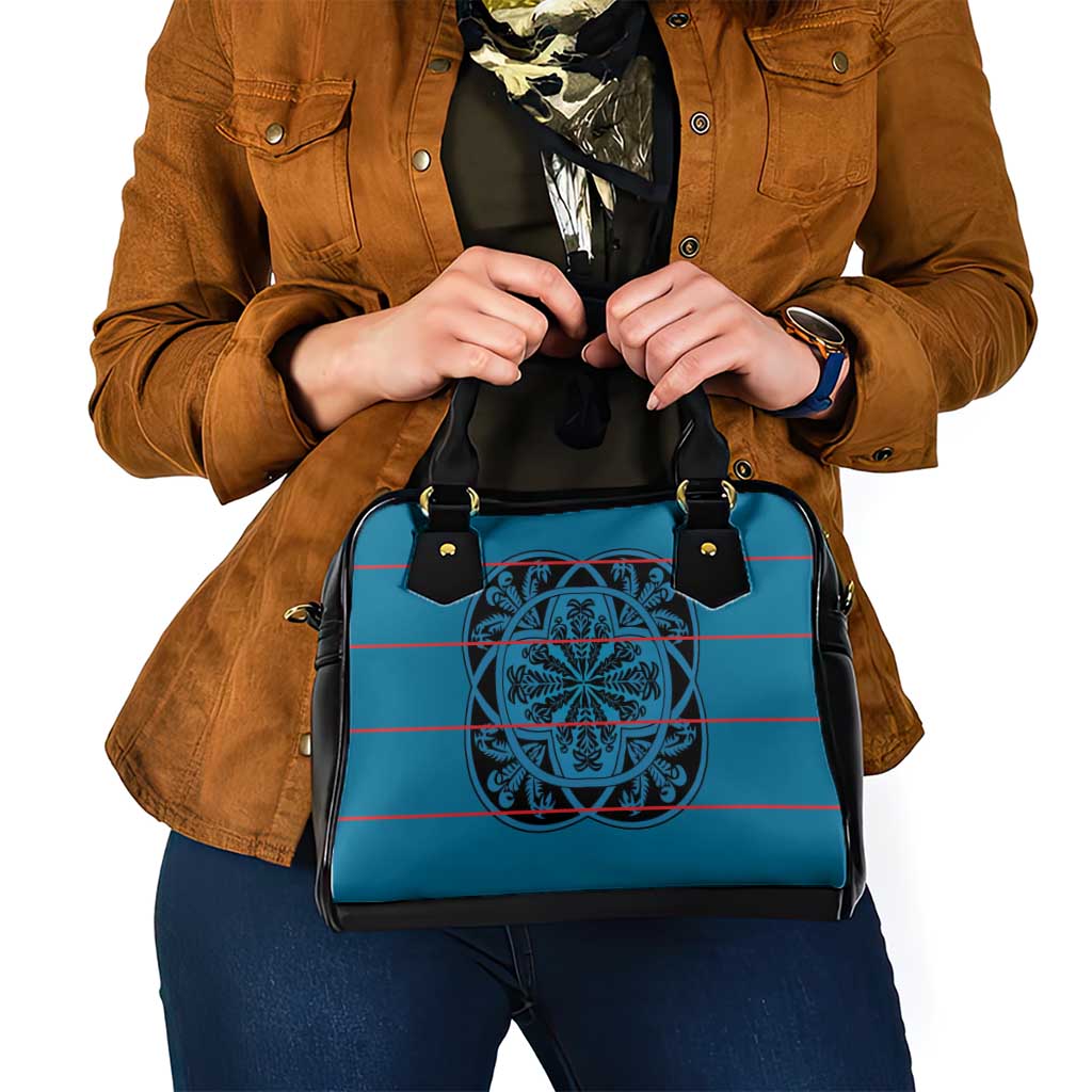 Lesotho Seanamarena - Kharetsa Shoulder Handbag Basotho Traditional Blanket Style LT15