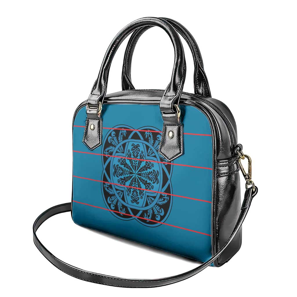 Lesotho Seanamarena - Kharetsa Shoulder Handbag Basotho Traditional Blanket Style LT15