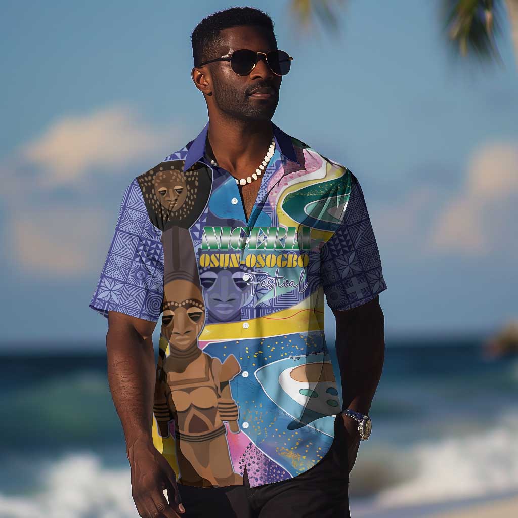 Nigeria Osun-Osogbo Festival Hawaiian Shirt Oshun God - Yoruba Pattern LT15