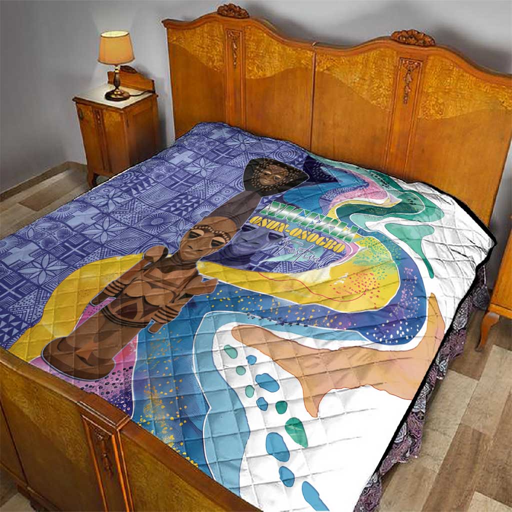 Nigeria Osun-Osogbo Festival Quilt Oshun God - Yoruba Pattern LT15