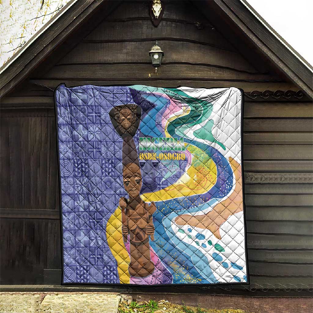 Nigeria Osun-Osogbo Festival Quilt Oshun God - Yoruba Pattern LT15