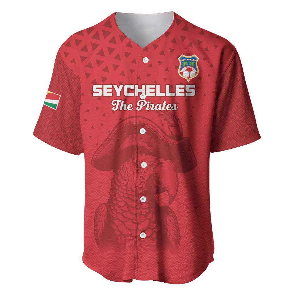 Custom Afro Seychelles Football Baseball Jersey Pirate Parrot LT15