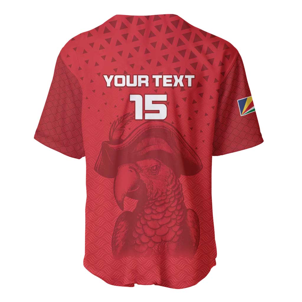 Custom Afro Seychelles Football Baseball Jersey Pirate Parrot LT15