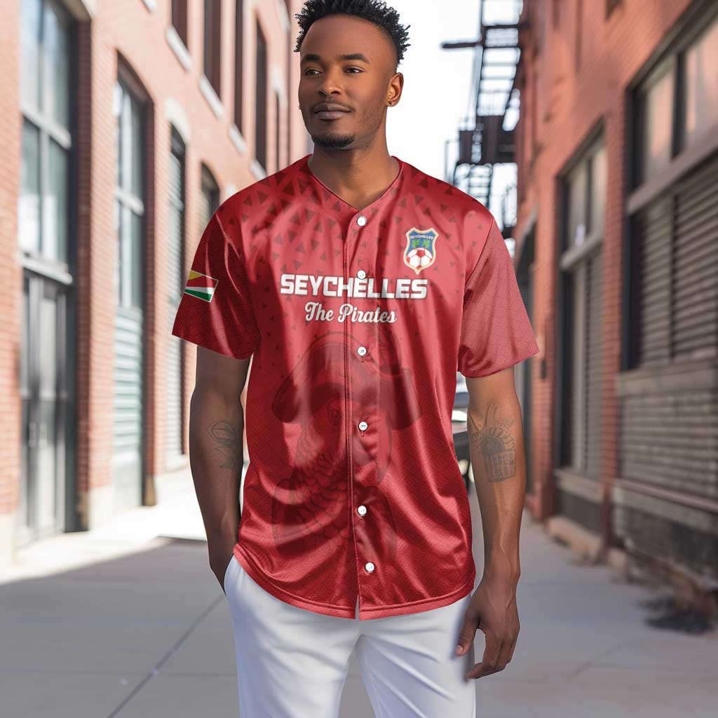 Custom Afro Seychelles Football Baseball Jersey Pirate Parrot LT15
