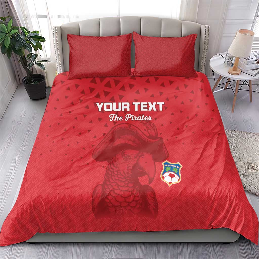 Custom Afro Seychelles Football Bedding Set Pirate Parrot LT15
