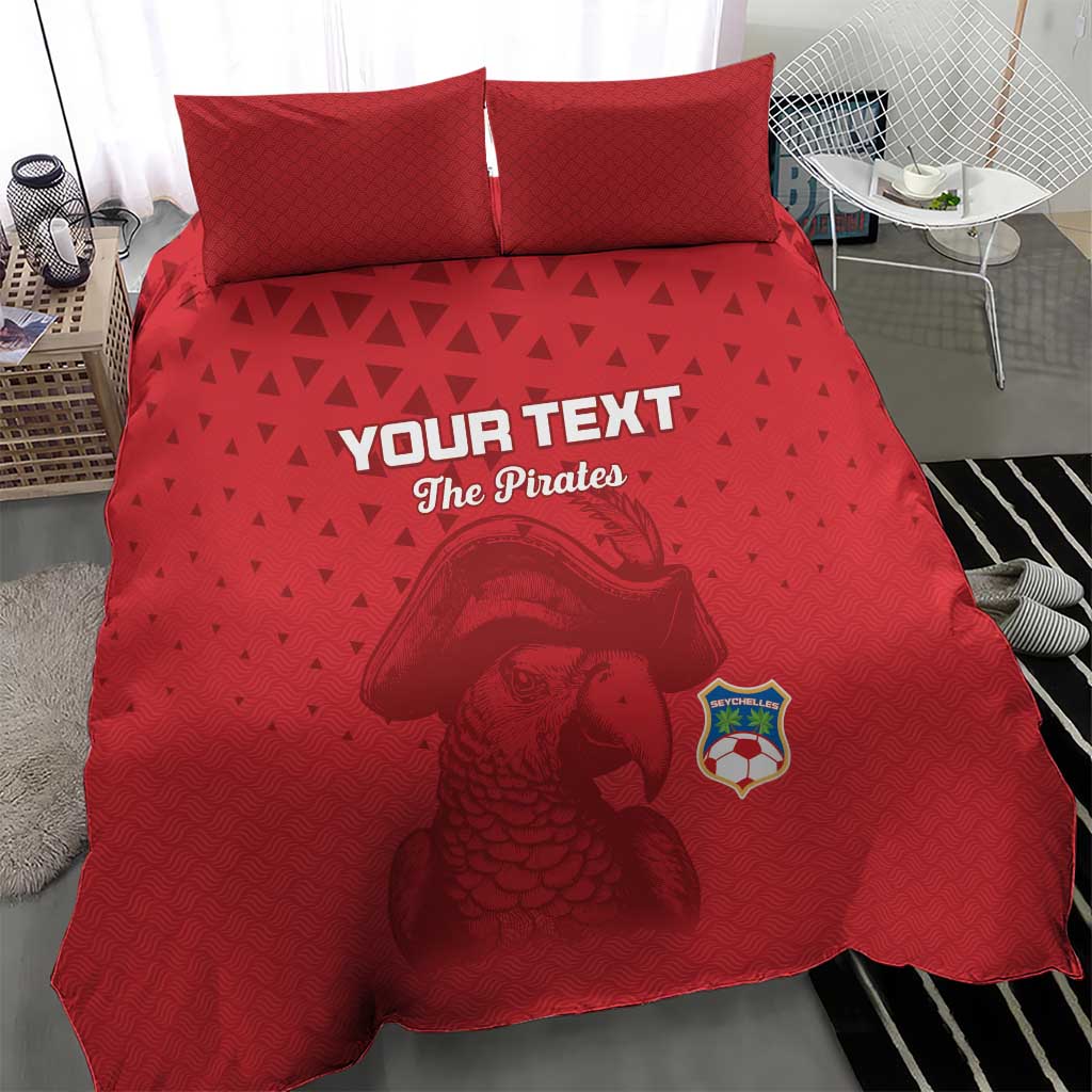 Custom Afro Seychelles Football Bedding Set Pirate Parrot LT15