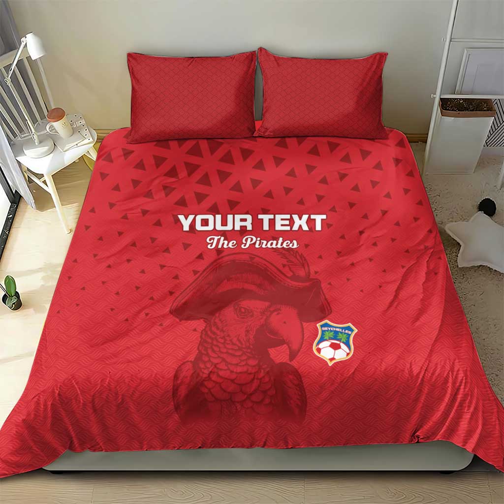 Custom Afro Seychelles Football Bedding Set Pirate Parrot LT15