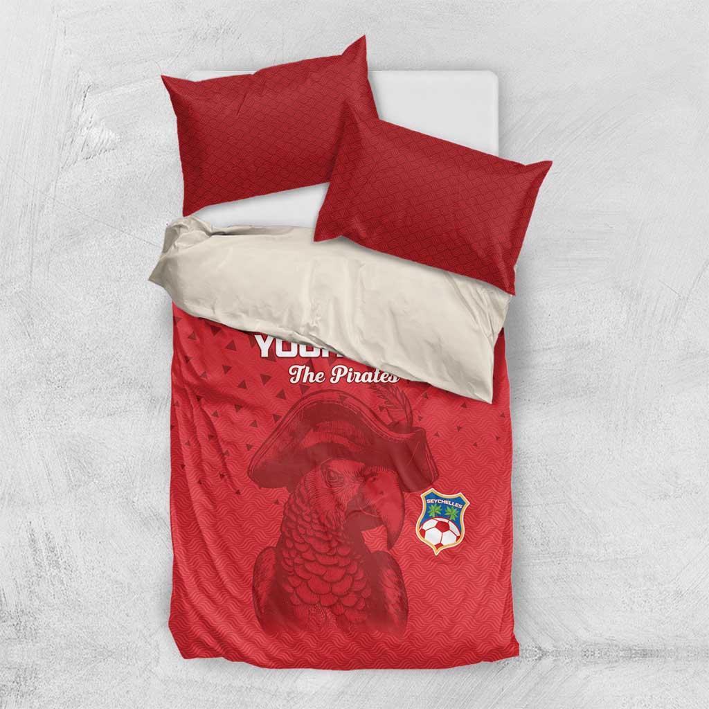 Custom Afro Seychelles Football Bedding Set Pirate Parrot LT15