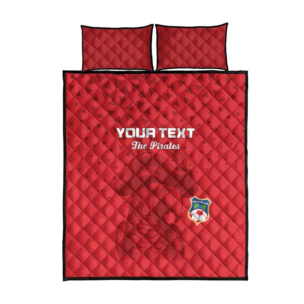 Custom Afro Seychelles Football Quilt Bed Set Pirate Parrot LT15